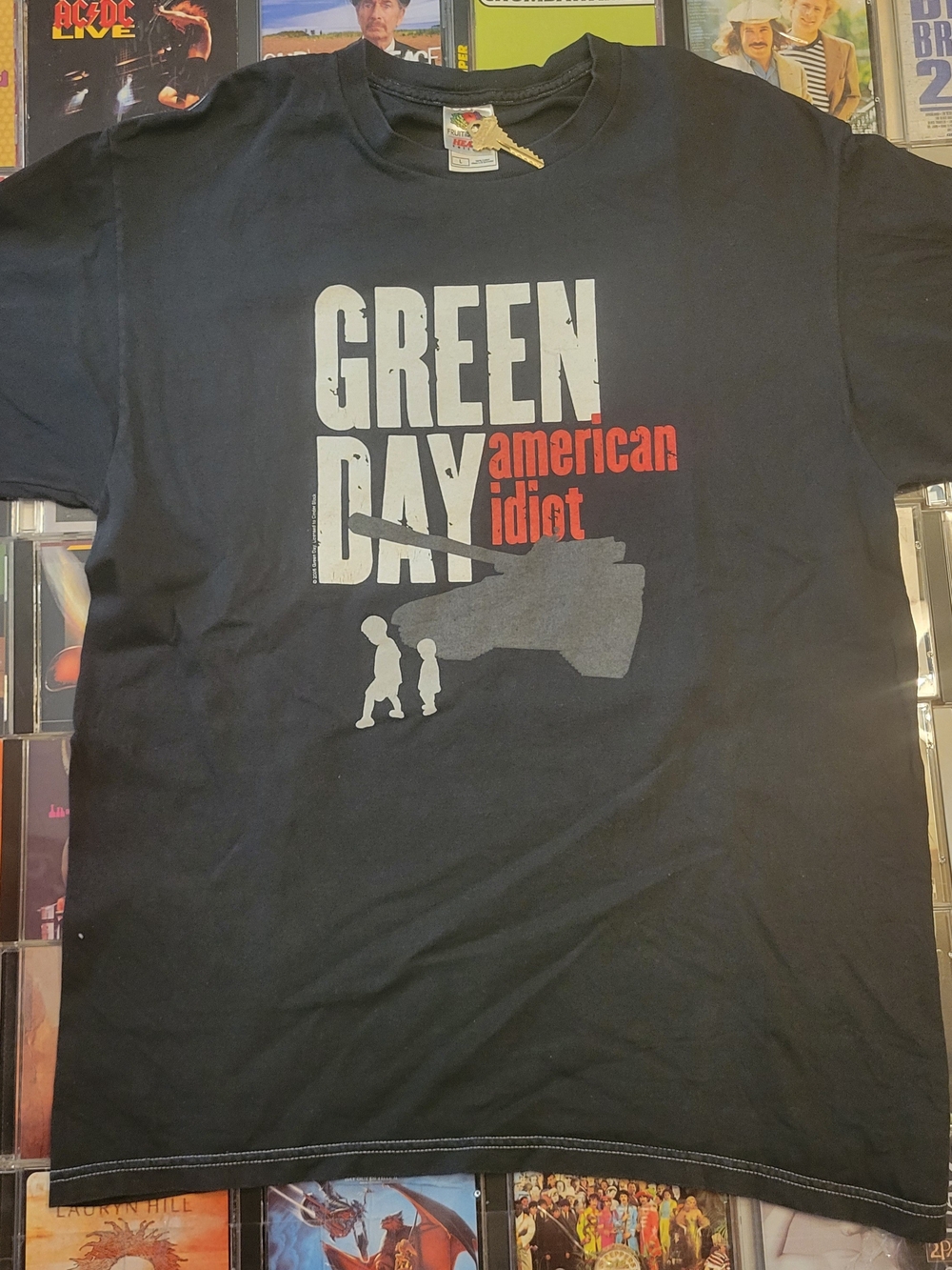 2005 Green Day "American Idiot" Promo Tee - Black